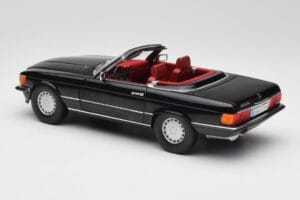 Mercedes 300 SL R107 Black Norev 1:18 183511 Diecast — photo 7 of 8