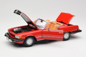Mercedes 300 SL R107 Red Norev 1:18 B66040623 Diecast — photo 2 of 8