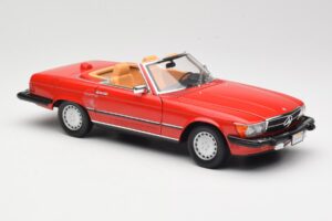 Mercedes 300 SL R107 Red Norev 1:18 B66040623 Diecast — photo 6 of 8