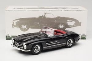 Mercedes 300 SL W198 Roadster Black Minichamps 1:18 180039036 Diecast — photo 8 of 8