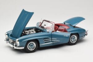 Mercedes 300 SL W198 Roadster Blue Minichamps 1:18 180039035 Diecast — photo 2 of 8