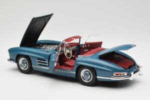 Mercedes 300 SL W198 Roadster Blue Minichamps 1:18 180039035 Diecast — photo 5 of 8