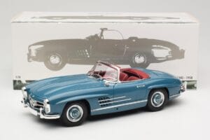 Mercedes 300 SL W198 Roadster Blue Minichamps 1:18 180039035 Diecast — photo 8 of 8