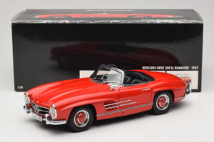 Mercedes 300 SL Roadster Red Minichamps 1:18 180039031 Diecast — photo 8 of 8