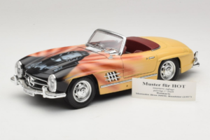 Mercedes 300 SL Roadster Rosemarie Muster Limited Edition 18/27 Bburago 1:18 3023-M1 Diecast