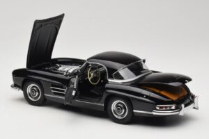 Mercedes 300 SL W198 Roadster With Hardtop Black Minichamps 1:18 180039040 Diecast — photo 5 of 8