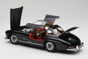 Mercedes 300 SL W198 Black Minichamps 1:18 180039004 Diecast — photo 5 of 8