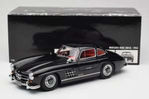 Mercedes 300 SL W198 Black Minichamps 1:18 180039004 Diecast — photo 8 of 8