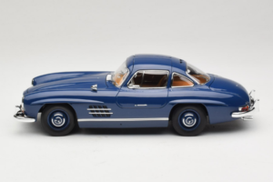 Mercedes 300 SL W198 Blue Norev 1:18 183852 Diecast — photo 4 of 8