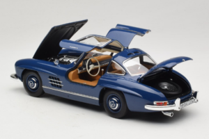 Mercedes 300 SL W198 Blue Norev 1:18 183852 Diecast — photo 5 of 8