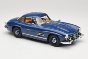 Mercedes 300 SL W198 Blue Norev 1:18 183852 Diecast — photo 6 of 8