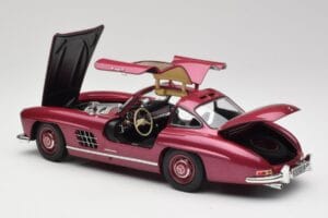 Mercedes 300 SL W198 Fire Red Minichamps 1:18 180039008 Diecast — photo 5 of 8