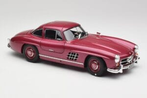 Mercedes 300 SL W198 Fire Red Minichamps 1:18 180039008 Diecast — photo 6 of 8