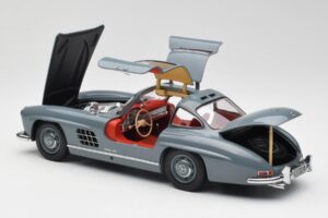 Mercedes 300 SL W198 Graphite Grey Minichamps 1:18 180039005 Diecast — photo 5 of 8