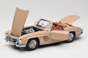 Mercedes 300 SL W198 Roadster Light Brown Minichamps 1:18 180039032 Diecast — photo 2 of 8