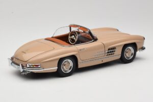 Mercedes 300 SL W198 Roadster Light Brown Minichamps 1:18 180039032 Diecast — photo 3 of 8