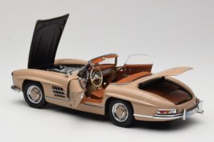 Mercedes 300 SL W198 Roadster Light Brown Minichamps 1:18 180039032 Diecast — photo 5 of 8