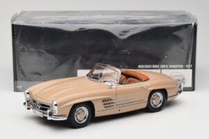 Mercedes 300 SL W198 Roadster Light Brown Minichamps 1:18 180039032 Diecast — photo 8 of 8