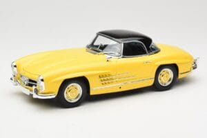 Mercedes 300 SL W198 Roadster Hardtop Signal Yellow Minichamps 1:18 180039044 Diecast — photo 3 of 9