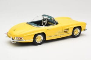 Mercedes 300 SL W198 Roadster Hardtop Signal Yellow Minichamps 1:18 180039044 Diecast — photo 4 of 9