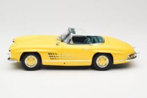 Mercedes 300 SL W198 Roadster Hardtop Signal Yellow Minichamps 1:18 180039044 Diecast — photo 5 of 9
