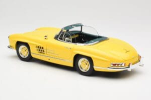 Mercedes 300 SL W198 Roadster Hardtop Signal Yellow Minichamps 1:18 180039044 Diecast — photo 8 of 9