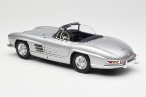 Mercedes 300 SL W198 Roadster Silver Metallic Minichamps 1:18 180039030 Diecast — photo 7 of 8