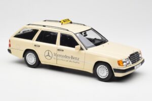 Mercedes 300D S124 T-Model Light Ivory Taxi Dealer Edition Norev 1:18 B66040702 Diecast — photo 6 of 8