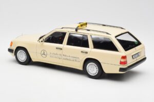 Mercedes 300D S124 T-Model Light Ivory Taxi Dealer Edition Norev 1:18 B66040702 Diecast — photo 7 of 8