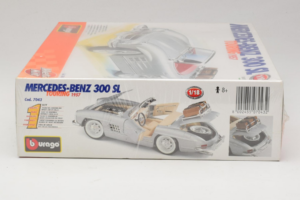 Mercedes 300SL Roadster Silver Bburago 1:18 7043 Diecast — photo 4 of 4