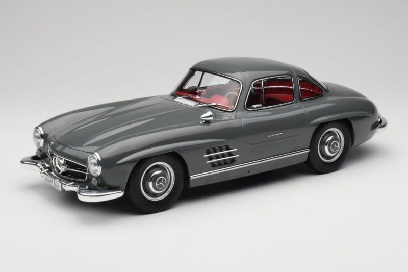 Mercedes 300SL W198 Gullwing Graphite Grey Norev 1:12 123852 Diecast