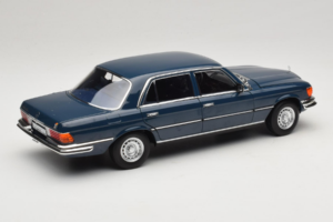 Mercedes 350 SEL W116 Hansa Blue Norev 1:18 183976 Diecast — photo 3 of 8