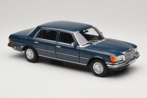 Mercedes 350 SEL W116 Hansa Blue Norev 1:18 183976 Diecast — photo 6 of 8