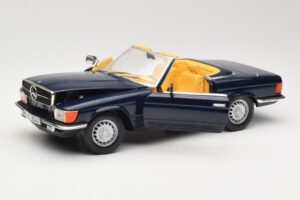 Mercedes 350 SL R107 Dark Blue Sun Star 1:18 MB003 Diecast — photo 2 of 8