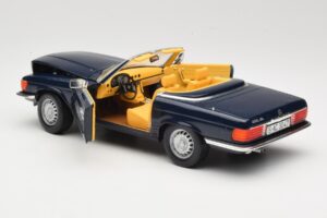 Mercedes 350 SL R107 Dark Blue Sun Star 1:18 MB003 Diecast — photo 5 of 8