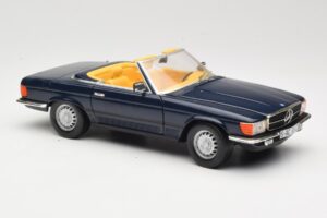 Mercedes 350 SL R107 Dark Blue Sun Star 1:18 MB003 Diecast — photo 6 of 8
