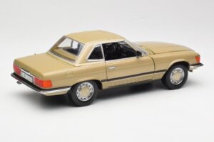 Mercedes 350 SL R107 Gold Sun Star 1:18 MB004 Diecast — photo 3 of 8