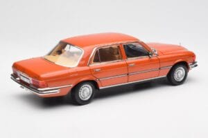Mercedes 450 SEL 6.9 W116 Orange Metallic Norev 1:18 183459 Diecast — photo 3 of 8