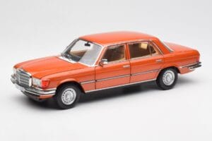 Mercedes 450 SEL 6.9 W116 Orange Metallic Norev 1:18 183459 Diecast