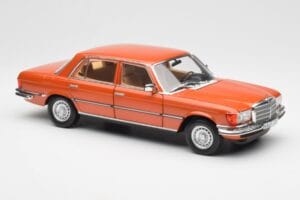 Mercedes 450 SEL 6.9 W116 Orange Metallic Norev 1:18 183459 Diecast — photo 6 of 8