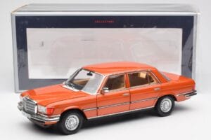 Mercedes 450 SEL 6.9 W116 Orange Metallic Norev 1:18 183459 Diecast — photo 8 of 8