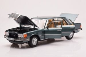 Mercedes 450 SEL 6.9 W116 Petrol Metallic Norev 1:18 183974 Diecast — photo 2 of 8