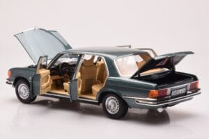 Mercedes 450 SEL 6.9 W116 Petrol Metallic Norev 1:18 183974 Diecast — photo 5 of 8