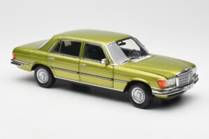 Mercedes 450 SEL W116 Citrus Green Dealer Edition Norev 1:18 B66040683 Diecast — photo 6 of 8
