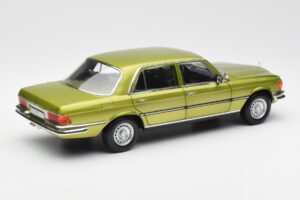Mercedes 450 SEL W116 Citrus Green Dealer Edition Norev 1:18 B66040683 Diecast — photo 3 of 8