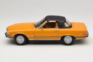 Mercedes 450 SL R107 Cayenne Orange Norev 1:18 183350 Diecast — photo 5 of 10