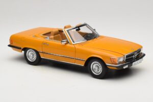 Mercedes 450 SL R107 Cayenne Orange Norev 1:18 183350 Diecast — photo 8 of 10