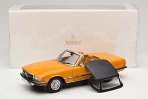 Mercedes 450 SL R107 Cayenne Orange Norev 1:18 183350 Diecast — photo 10 of 10