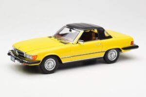 Mercedes 450SL R107 Yellow US Version Norev 1:18 183727 Diecast — photo 3 of 9