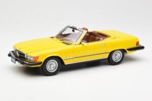 Mercedes 450SL R107 Yellow US Version Norev 1:18 183727 Diecast